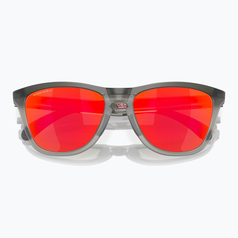 Occhiali da sole Oakley Frogskins Range grigio opaco fumo/inchiostro grigio/rubino 5