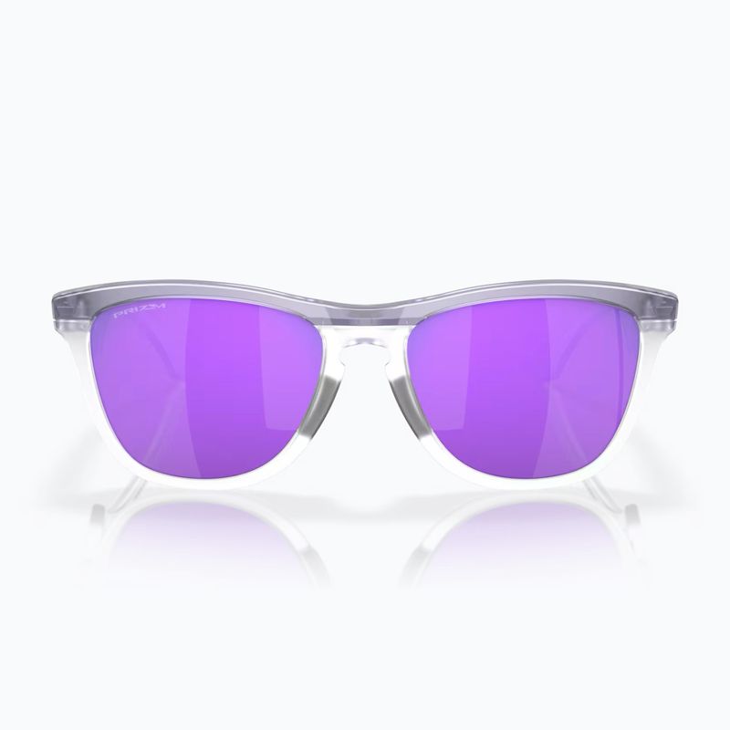 Occhiali da sole Oakley Frogskins Hybrid matte trans lilac/clear prizm violet 2