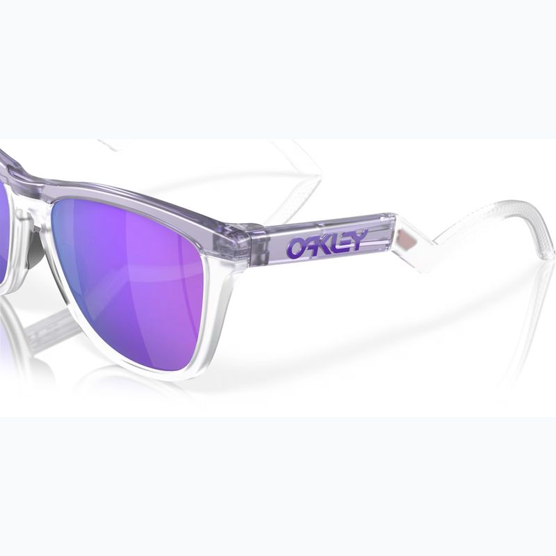 Occhiali da sole Oakley Frogskins Hybrid matte trans lilac/clear prizm violet 6