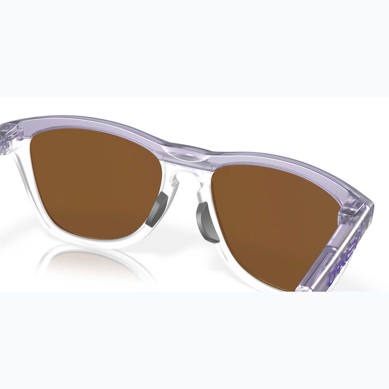 Occhiali da sole Oakley Frogskins Hybrid matte trans lilac/clear prizm violet 7