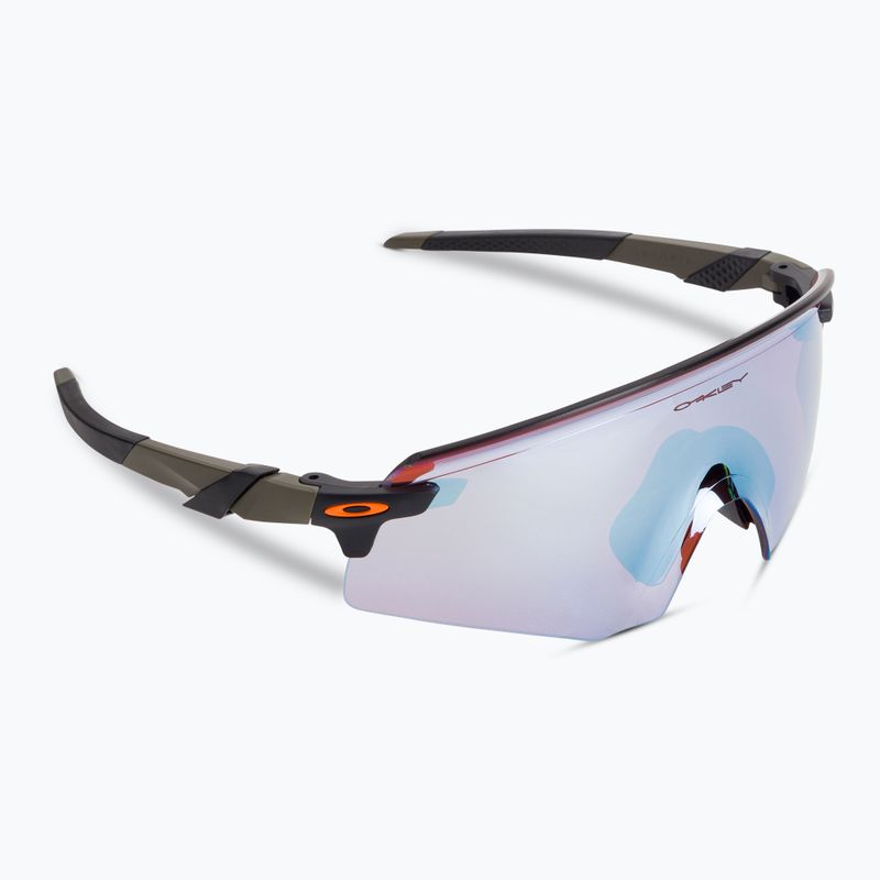 Occhiali da sole Oakley Encoder verde muschio opaco/prizm snow sapphire
