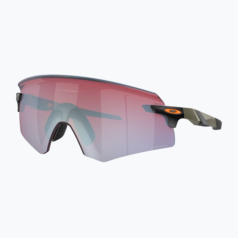Occhiali da sole Oakley Encoder verde muschio opaco/prizm snow sapphire 5