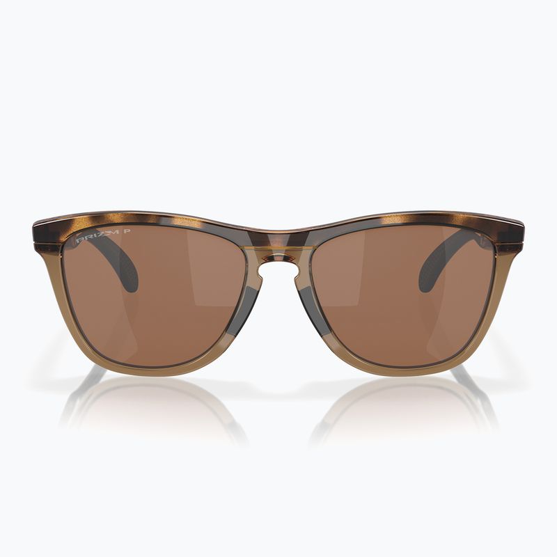Occhiali da sole Oakley Frogskins Range tartaruga marrone/fumo marrone 2