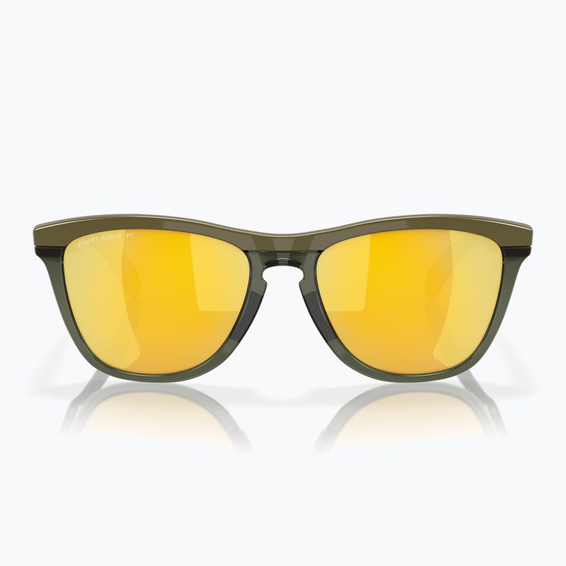 Occhiali da sole polarizzati Oakley Frogskins Range dark brush/prizm 24k 6