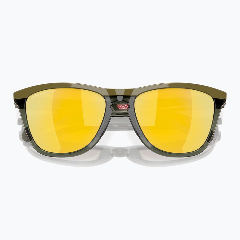 Occhiali da sole polarizzati Oakley Frogskins Range dark brush/prizm 24k 9