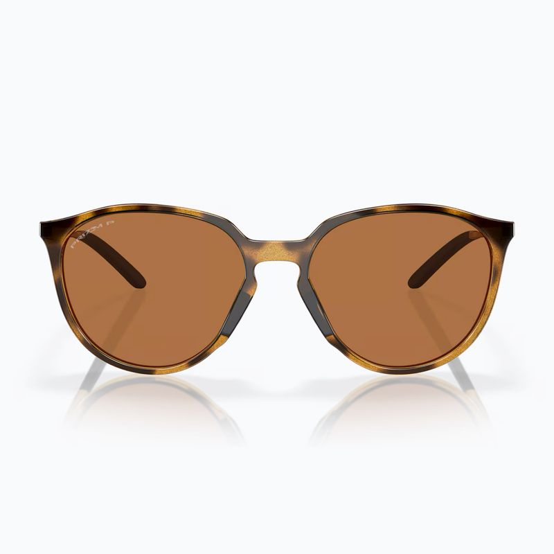 Occhiali da sole Oakley Sielo polar marrone lucido tartaruga/prizm bronzo 3