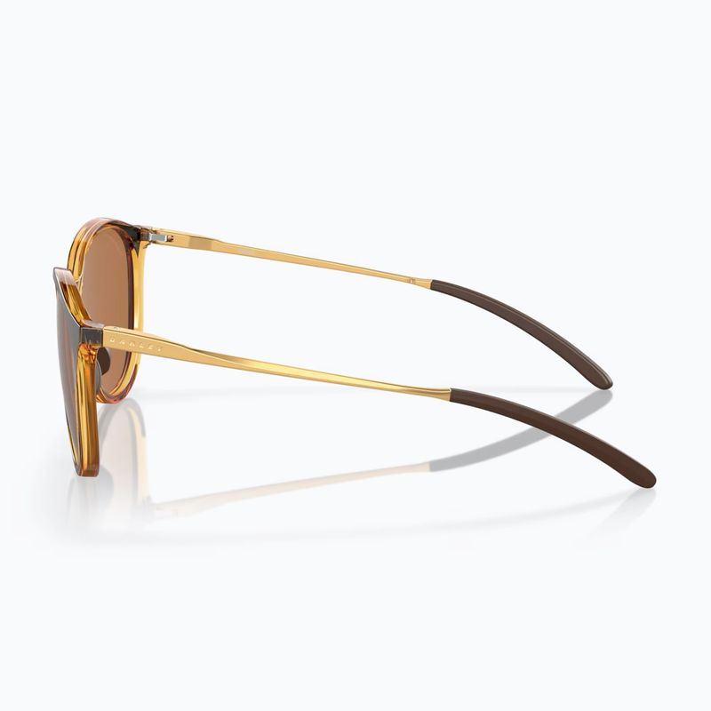 Occhiali da sole Oakley Sielo polar marrone lucido tartaruga/prizm bronzo 4