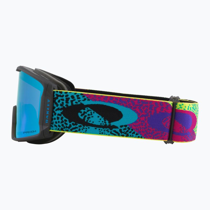 Oakley Line Miner L multi digital ellipse/prizm snow sapphire iridium occhiali da sci 4