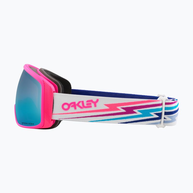 Occhiali da sci Oakley Flight Tracker M white bolt/prizm snow sapphire iridium 4