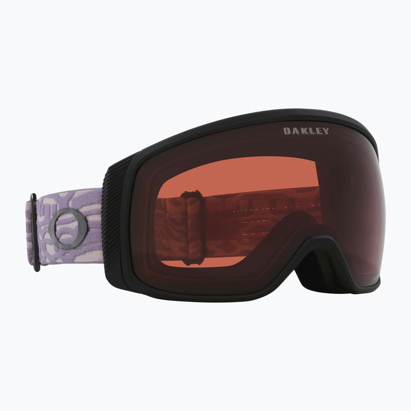 Occhiali da sci Oakley Flight Tracker M toadstool wave/prizm snow garnet