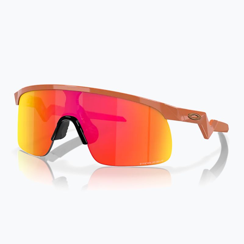 Occhiali da sole da bambino Oakley Resistor ginger/prizm ruby