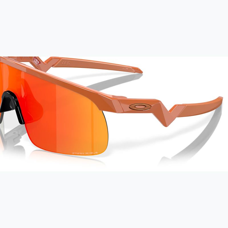 Occhiali da sole da bambino Oakley Resistor ginger/prizm ruby 6