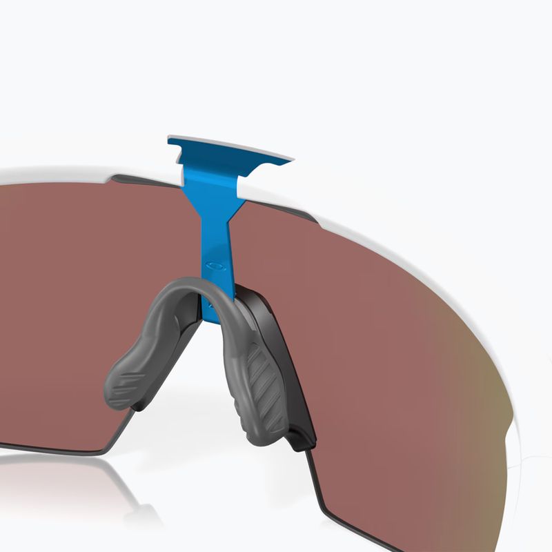 Occhiali da sole Oakley Sphaera bianco opaco/zaffiro polarizzato 7