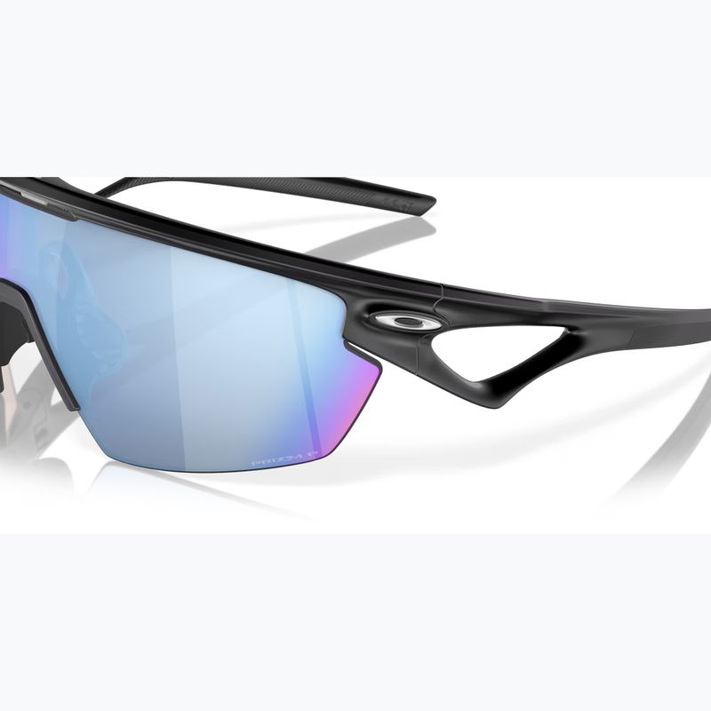 Occhiali da sole Oakley Sphaera nero opaco/prizm deep water polarizzati 6