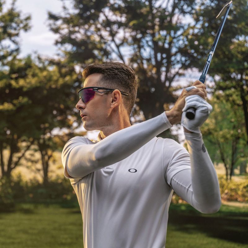Occhiali da sole da golf Oakley Sphaera nero opaco/prizm 8