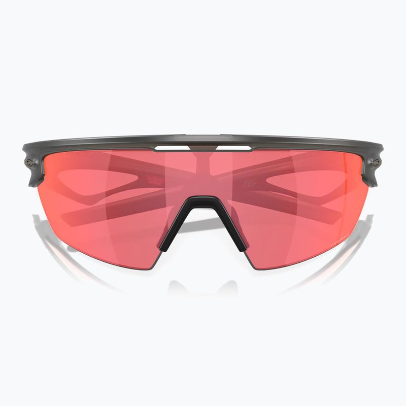 Occhiali da sole Oakley Sphaera grigio opaco fumo/prizm trail torch 5