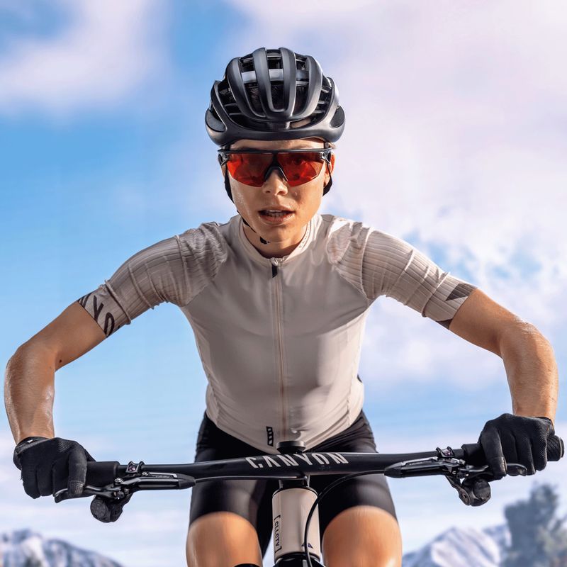 Occhiali da sole Oakley Sphaera grigio opaco fumo/prizm trail torch 8