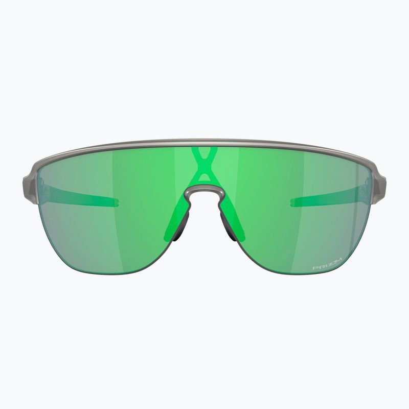 Occhiali da sole Oakley Corridor grey ink opaco/prizm jade 2