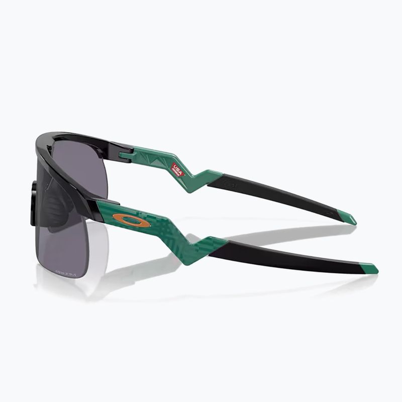 Occhiali da sole Oakley Resistor nero/grigio Prizm per bambini 3