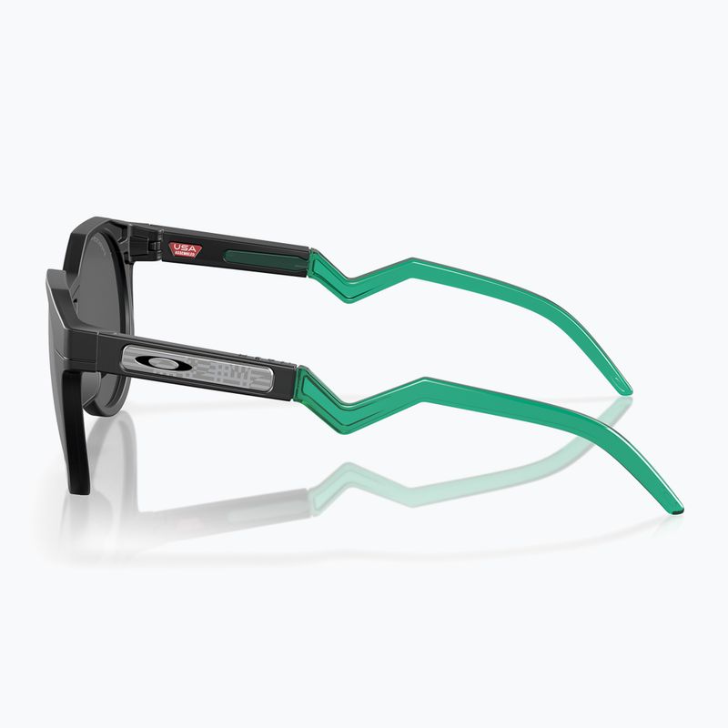 Occhiali da sole Oakley HSTN Introspect Collection nero inchiostro opaco/nero Prizm 3
