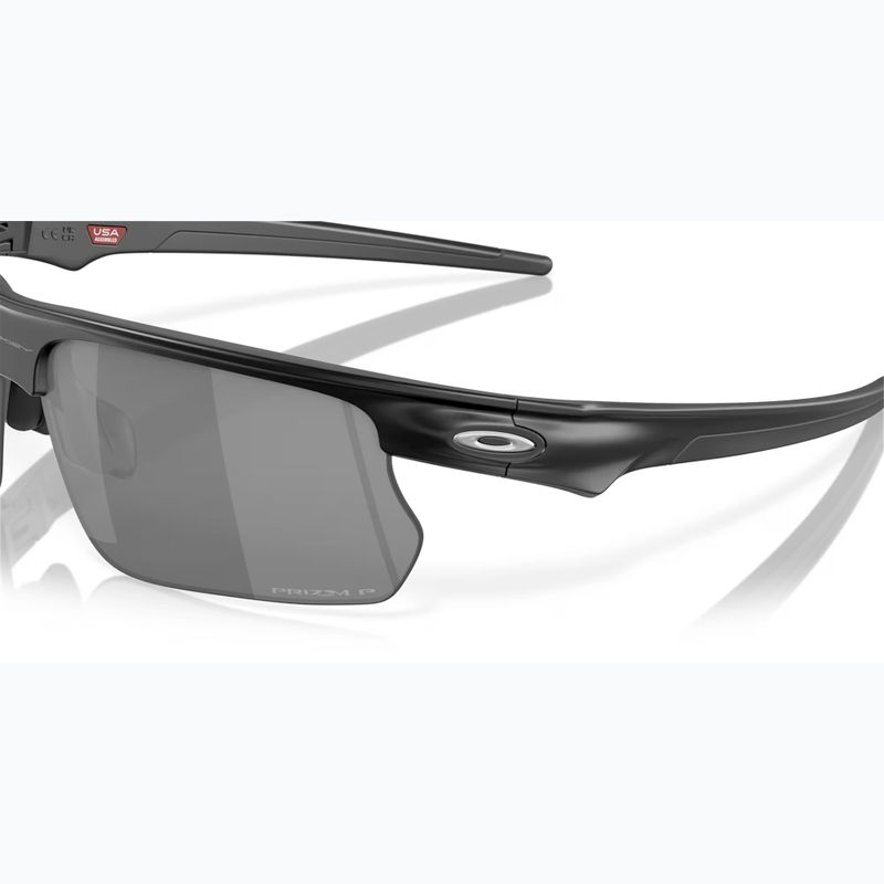 Occhiali da sole Oakley Bisphaera nero opaco/prizm black polarizzati 7