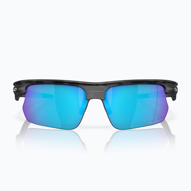 Occhiali da sole Oakley Bisphaera grigio opaco mimetico/zaffiro polarizzato 3