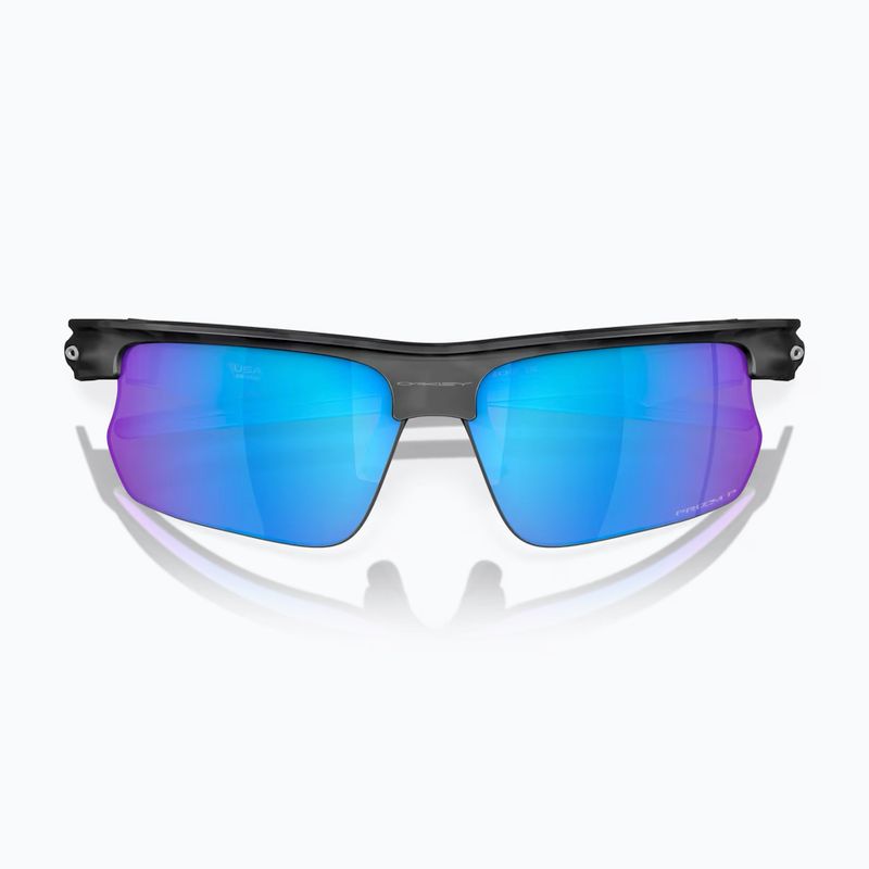 Occhiali da sole Oakley Bisphaera grigio opaco mimetico/zaffiro polarizzato 6