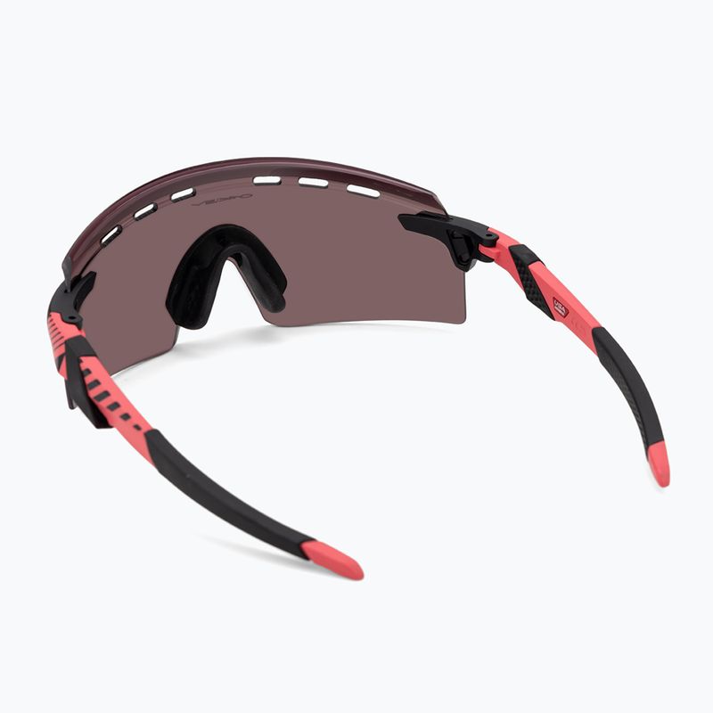 Occhiali da sole Oakley Encoder Strike Giro D'Italia giro pink stripes/prizm road nero 2