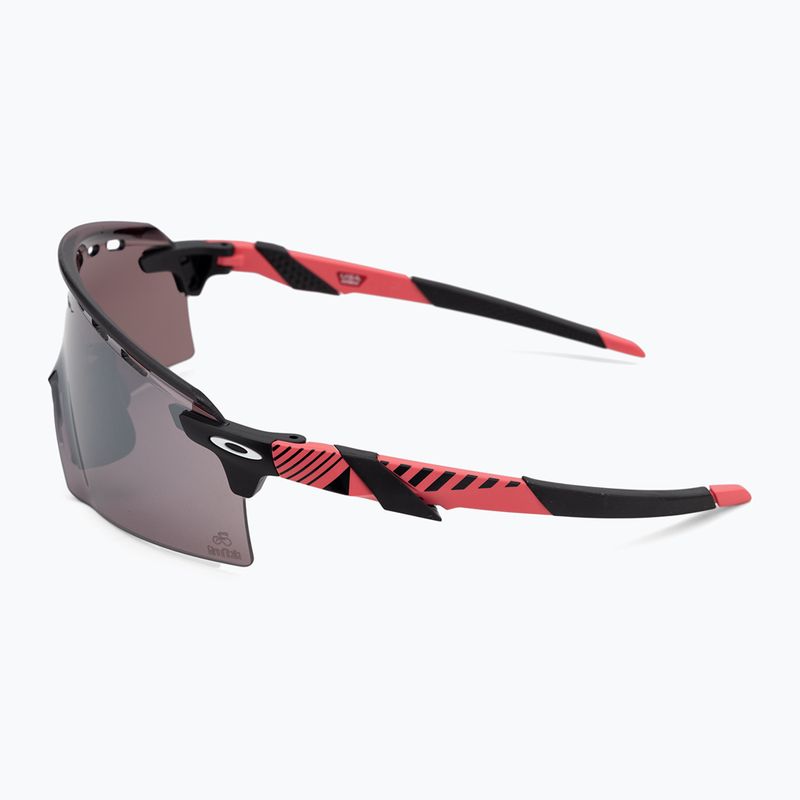 Occhiali da sole Oakley Encoder Strike Giro D'Italia giro pink stripes/prizm road nero 4