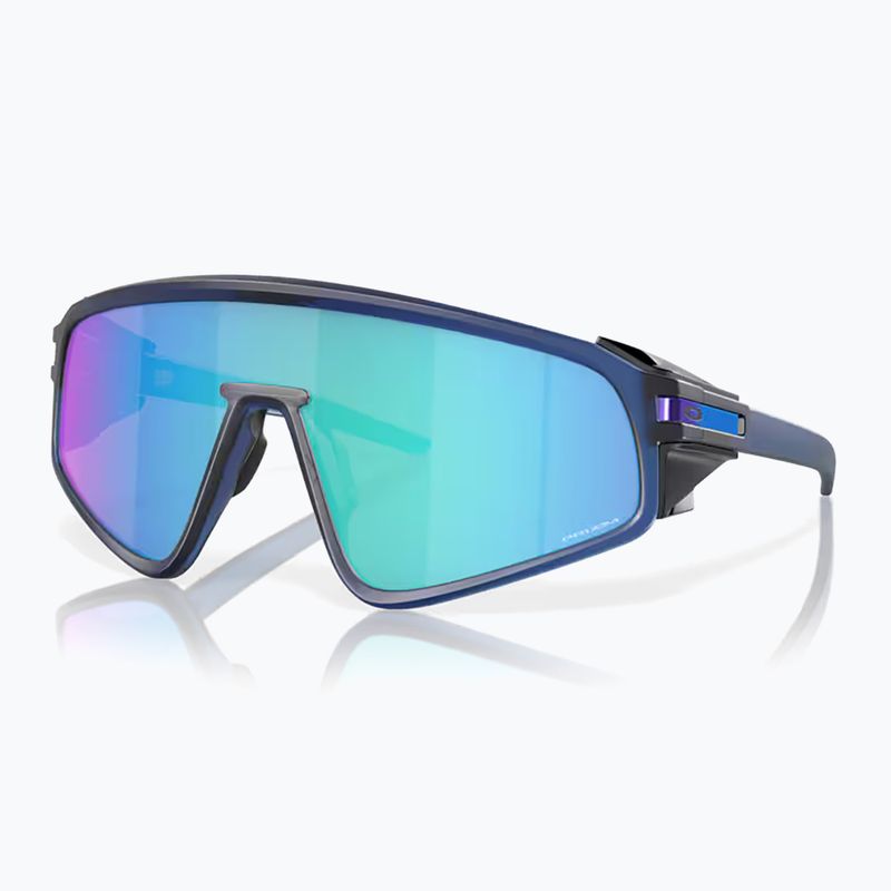 Occhiali da sole Oakley Latch Panel matte trans navy/prizm sapphire 5