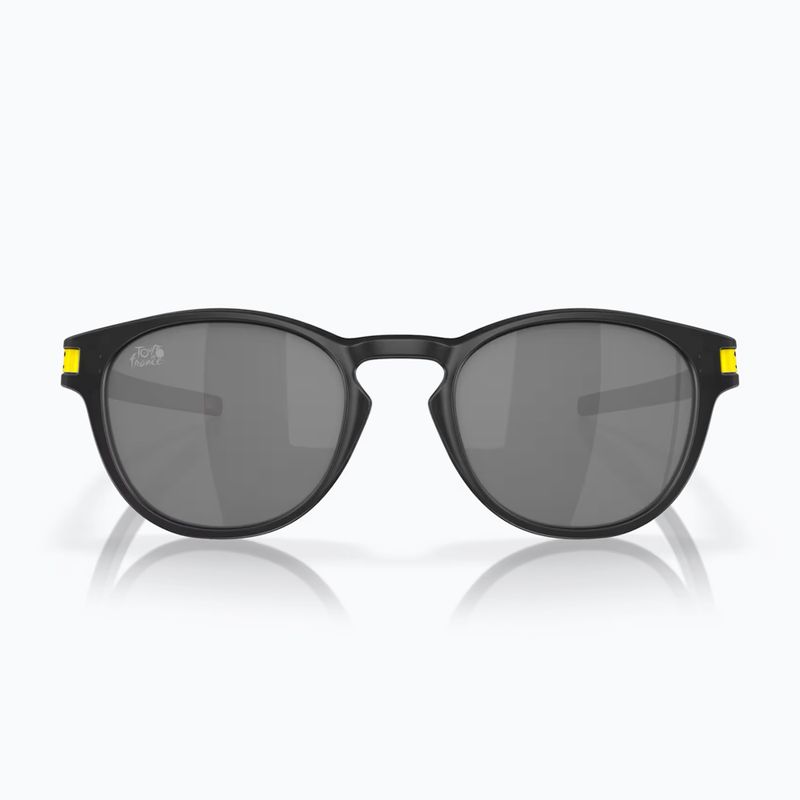 Occhiali da sole Oakley Latch Tour De France nero opaco/prizm black 2
