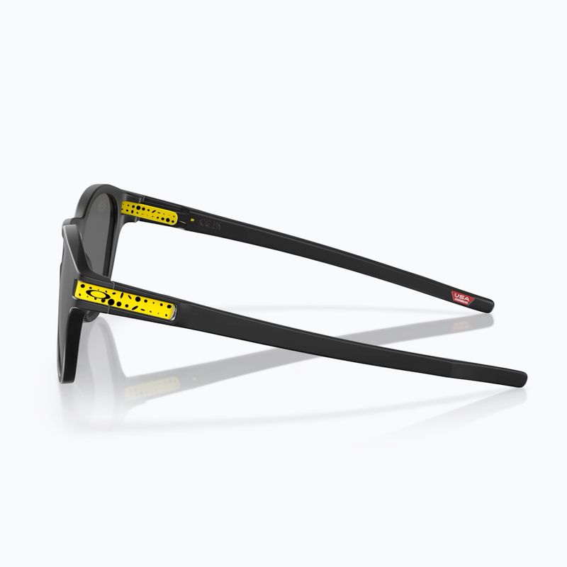 Occhiali da sole Oakley Latch Tour De France nero opaco/prizm black 3