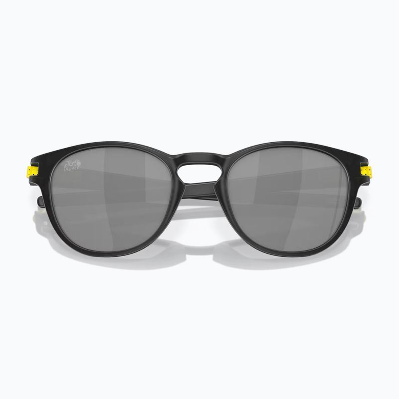 Occhiali da sole Oakley Latch Tour De France nero opaco/prizm black 5