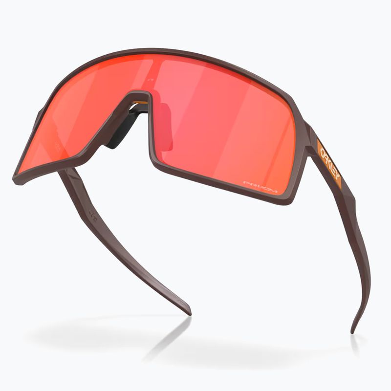 Occhiali da sole Oakley Sutro matte grenache/prizm trail torch 4