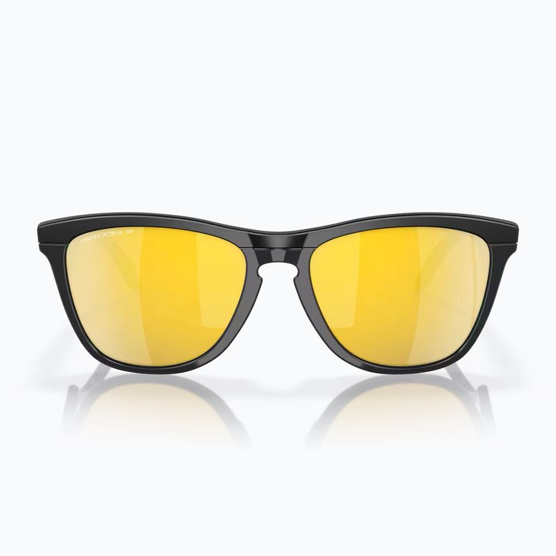 Occhiali da sole Oakley Frogskins Hybrid nero opaco/prizm 24k fleece 2