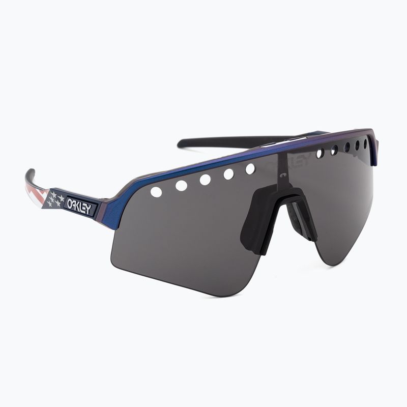 Occhiali da sole Oakley Sutro Lite Sweep Troy Lee Designs blu colorshift/grigio Prizm