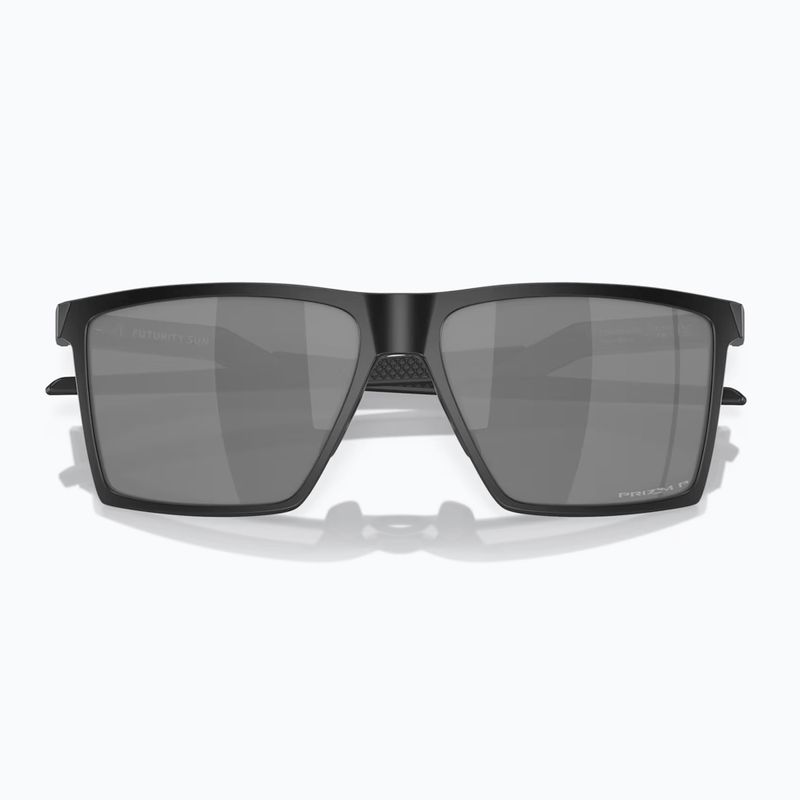 Occhiali da sole Oakley Futurity satin black/prizm black polarizzati 5