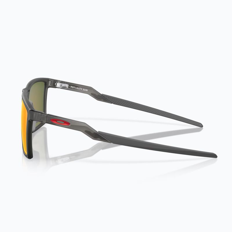 Occhiali da sole Oakley Futurity satin grey smoke/prizm ruby polarizzati 3