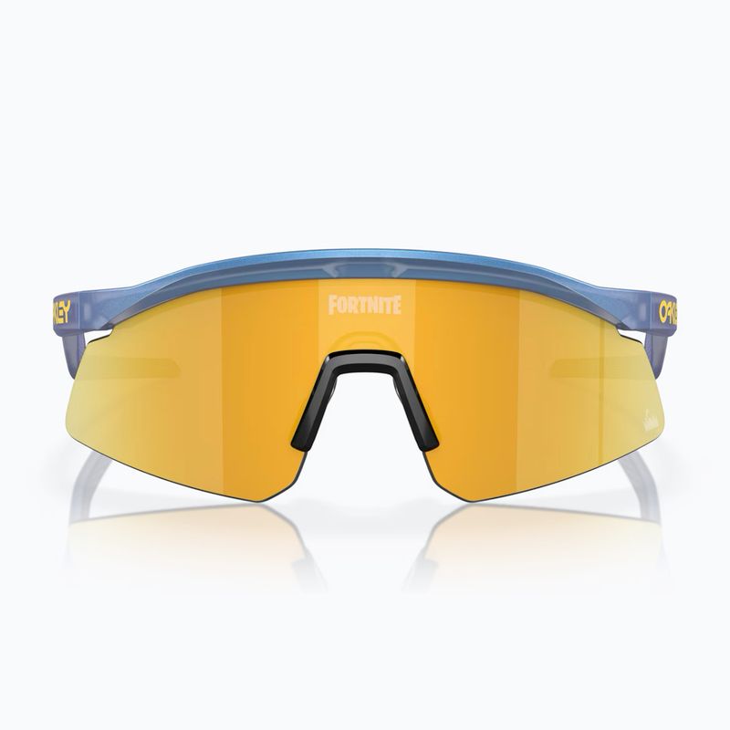 Occhiali da sole Oakley Hydra Fortnite blu ciano opaco/turno chiaro prizm 24k 3