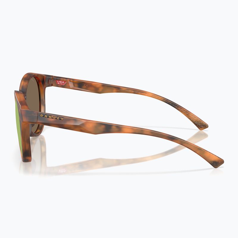 Occhiali da sole Oakley Spindrift tartaruga ginger opaca/prizm oro rosa 3