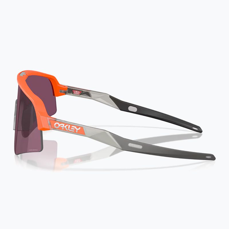 Occhiali da sole Oakley Sutro Lite Sweep arancio neon opaco/prizm road black 4