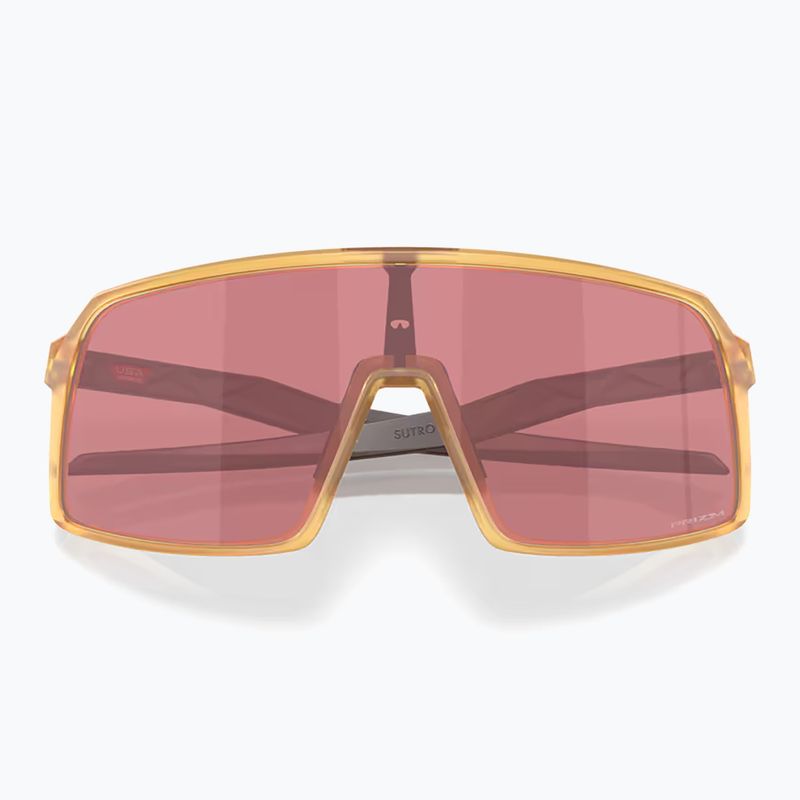 Occhiali da sole Oakley Sutro matte trans light curry/prizm dark turtleneck 4