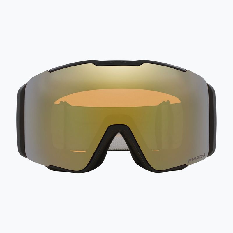 Oakley Line Miner Pro L nero opaco/prizm oro salvia/prizm ghiaccio occhiali da sci 2