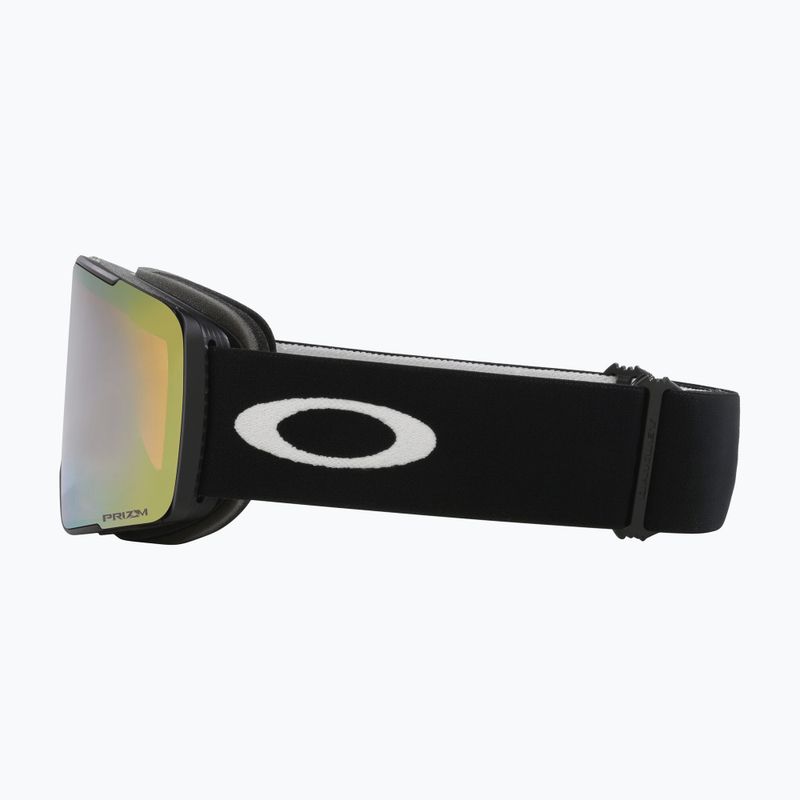 Oakley Line Miner Pro L nero opaco/prizm oro salvia/prizm ghiaccio occhiali da sci 4