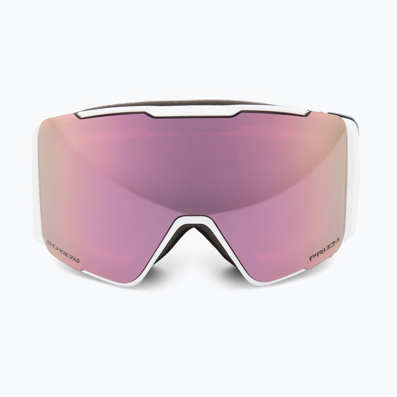 Oakley Line Miner Pro M bianco opaco/prizm rose/prizm sapphire occhiali da sci 3