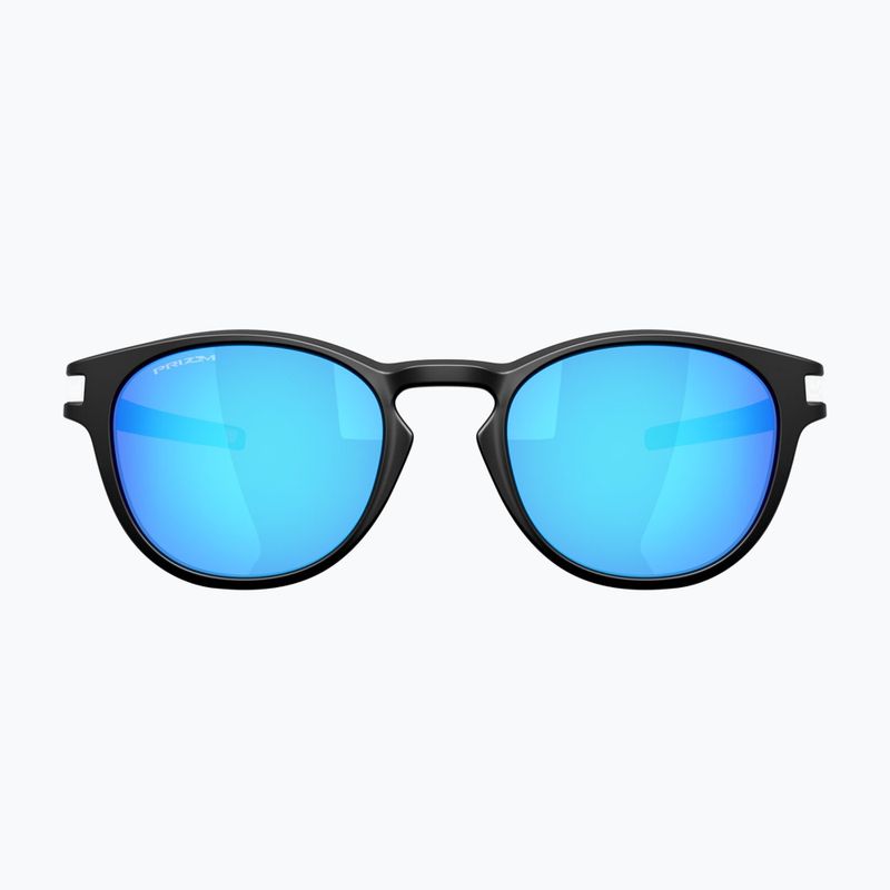 Occhiali da sole Oakley Latch nero opaco/ zaffiro Prizm 2