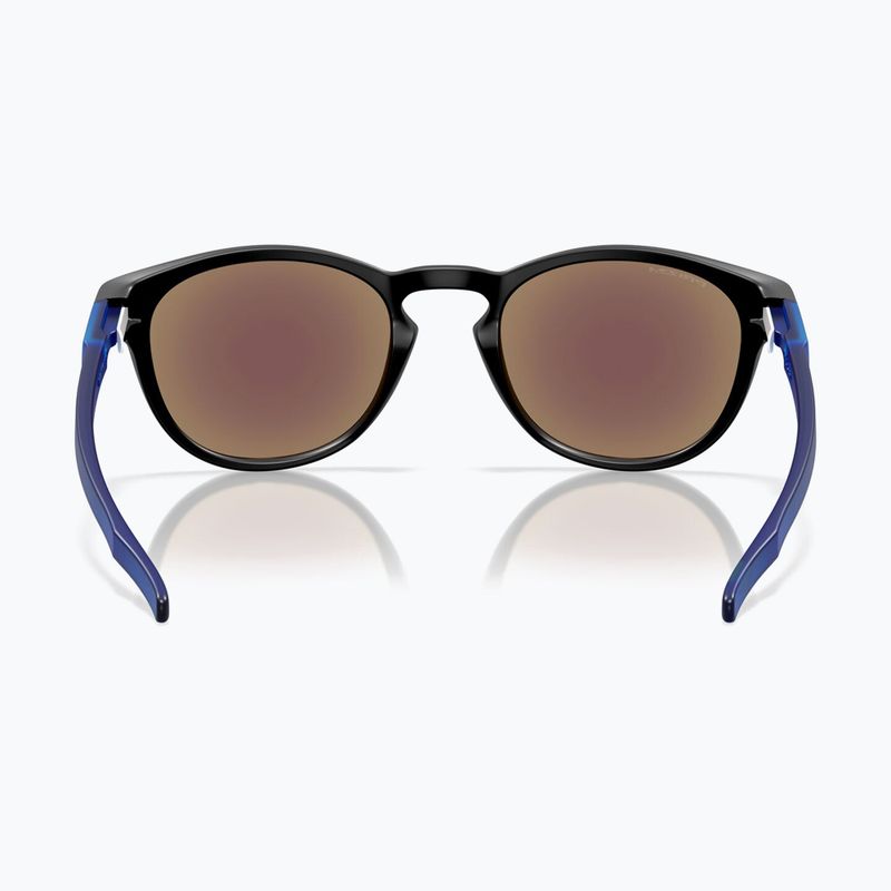 Occhiali da sole Oakley Latch nero opaco/ zaffiro Prizm 3