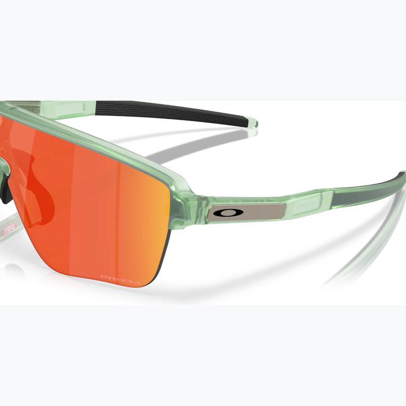 Occhiali da sole Oakley Corridor SQ opaco trans jade/prizm rubino 6