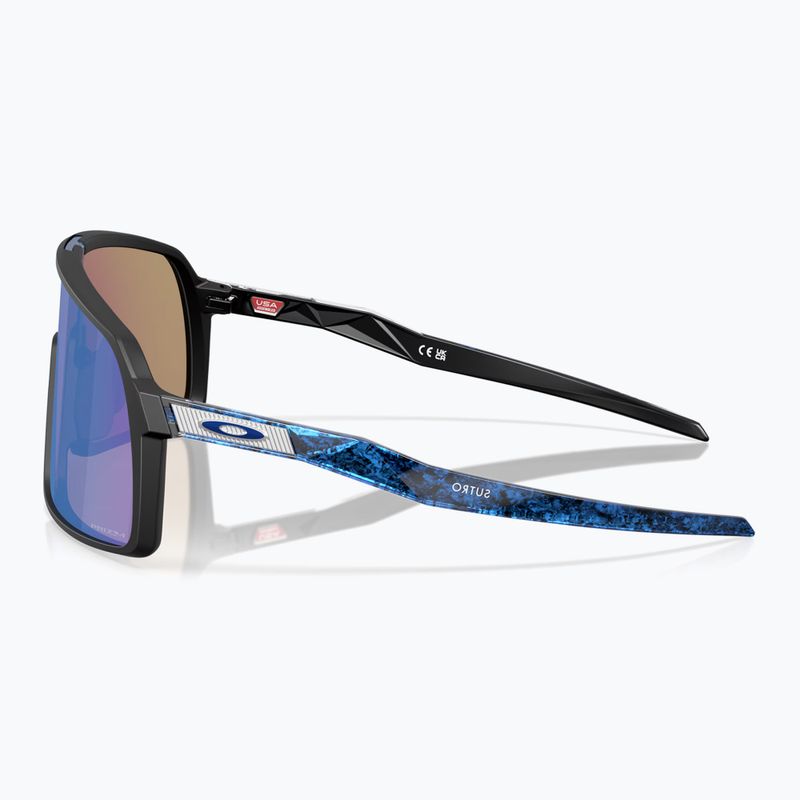 Occhiali da sole Oakley Sutro nero opaco/ zaffiro Prizm 3