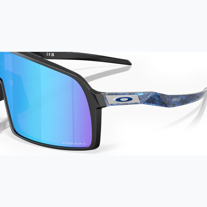 Occhiali da sole Oakley Sutro nero opaco/ zaffiro Prizm 6